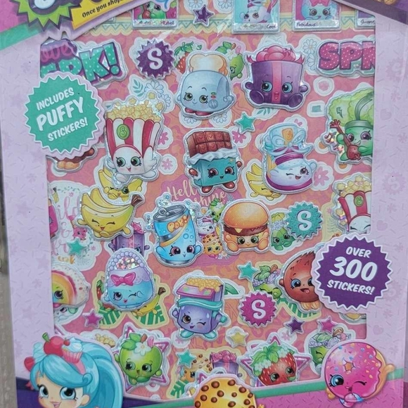 SHOPKINS LIPPY LIPS COSTUME AND SHOPKINS BUNDLE - Picture 9 of 16